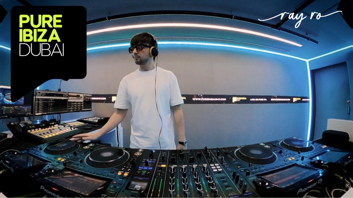 Ray Ro at Pure Ibiza Radio, Dubai